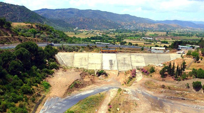 Aydın Gökbel Barajı’nda Çalışmalar Hızla Devam Ediyor