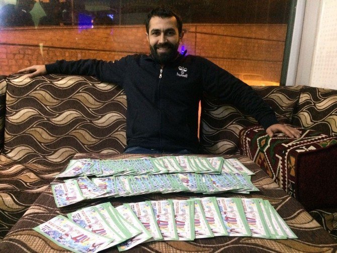 Sayısal Loto’dan Çıkan Para İle 320 Adet Bilet Aldı