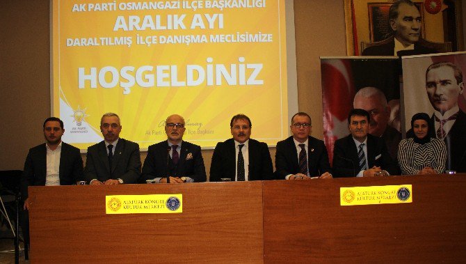 Ak Parti Osmangazi’de 2016’nın Son Danışma Toplantısı Yapıldı