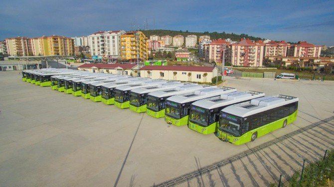 2016’da Kocaeli Büyükşehir Toplu Taşımada Yenilendi