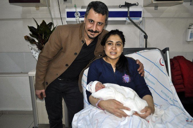 Batman’da Yılın İlk Bebeği Melek Oldu