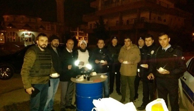 Kaymakam Kaya Yılbaşı Gecesi Denetim Yaptı