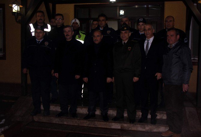 Vali Aktaş’tan Yeni Yıl Ziyaretleri