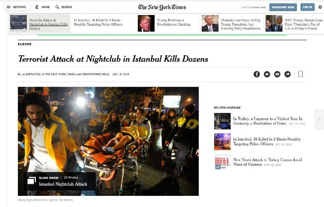 İstanbul Saldırısını Dünyaya İha Ekibinin Fotoğrafları Anlattı