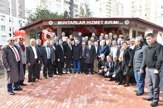 Tütüncü’den Muhtarlara Yeni Yıl Hediyesi