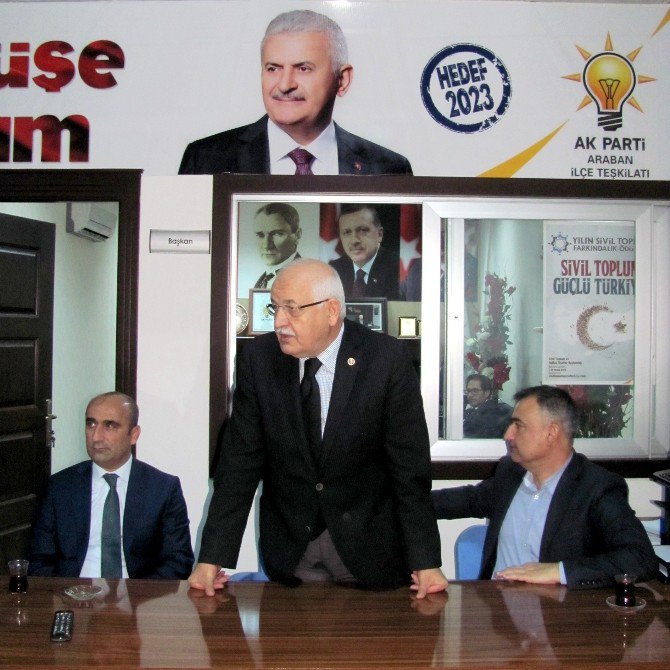 Milletvekili Erdoğan Ak Parti İlçe Teşkilatını Ziyaret Etti