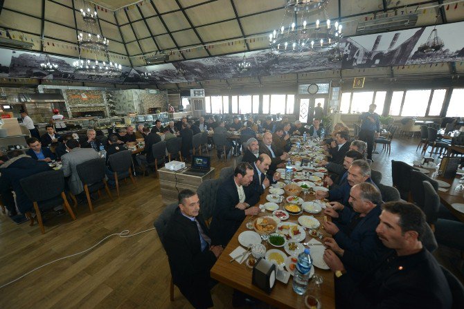 Ali Korkut, Mahalle Muhtarlarıyla Bir Araya Geldi