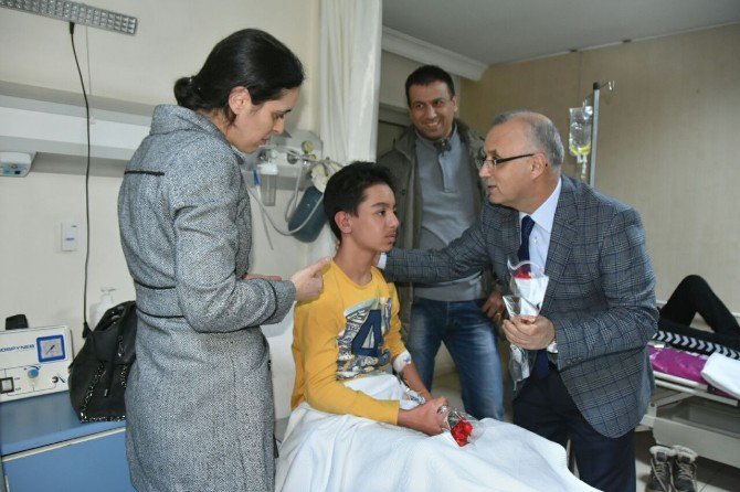 Başkan Kayda, Görevi Başındakileri Unutmadı