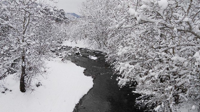 Kazdağları Muhteşem Kar Manzaraları İle Adeta Büyülüyor