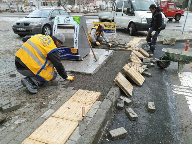 Gebze’de Parke Çalışmaları Sürüyor