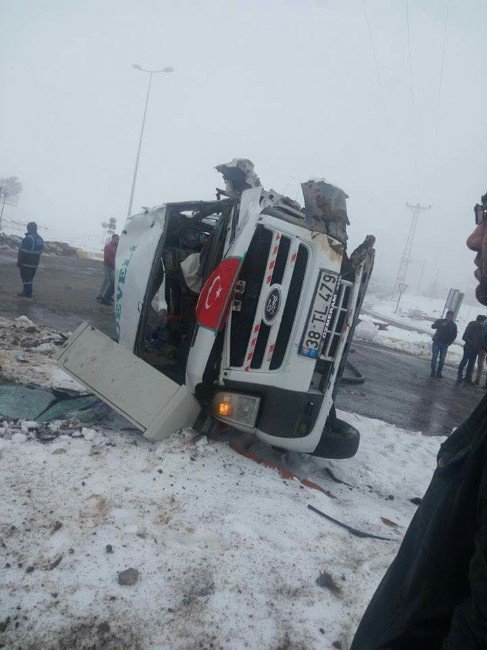 Develi’de Trafik Kazası: 1 Ölü