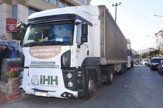 Nazilli’den Mazlumlara Yardım Eli Uzanmaya Devam Ediyor