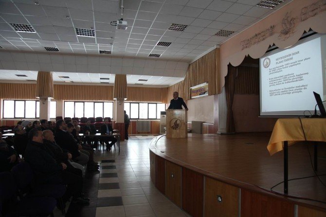 Seydişehir İmar Revizyonu Bilgilendirme Toplantısı Yapıldı