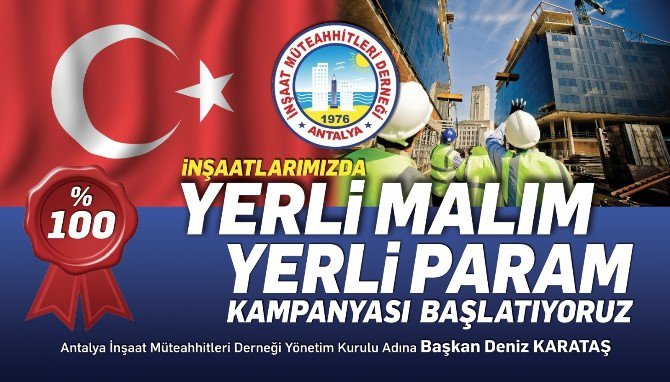 İnşaatlarda Yerli Malı Kullanımı