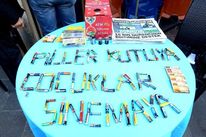 Atık Pillere Sinema Bileti Ödülü