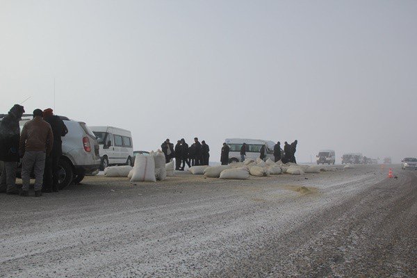 Çaldıran’da Maddi Hasarlı Trafik Kazası