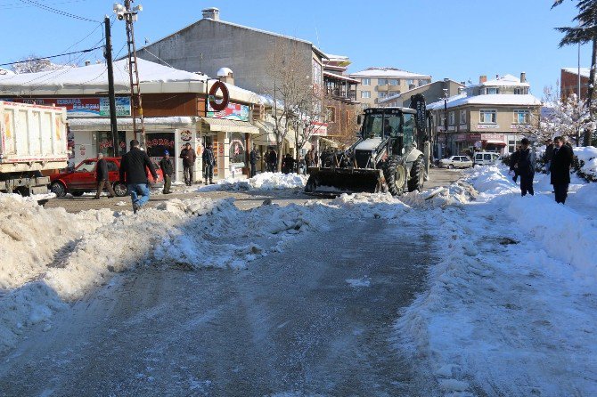 Pazaryeri Belediyesi’nin Karla Mücadele Çalışmaları