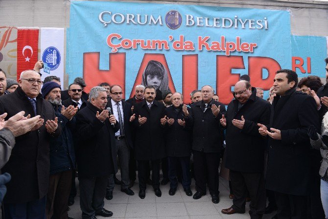 Çorum Belediyesi’nden Halep’e 15 Tır Yardım