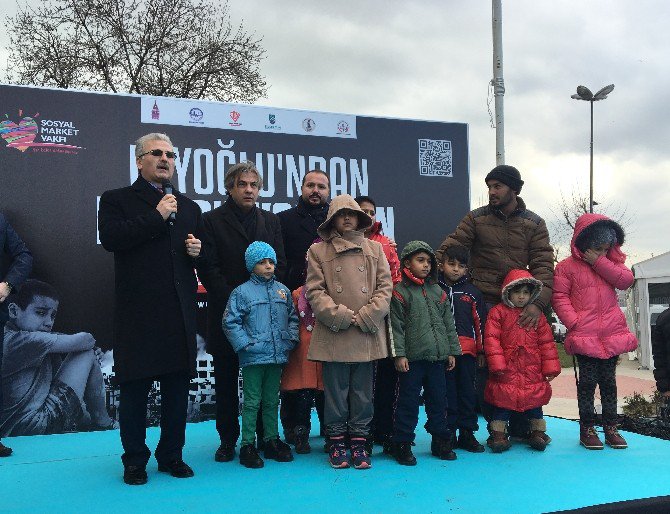 Beyoğlu’ndan Halep’e 6 Tır İhtiyaç Malzemesi