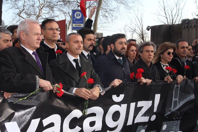 Ortaköy’de Teröre Karşı Dev Yürüyüş