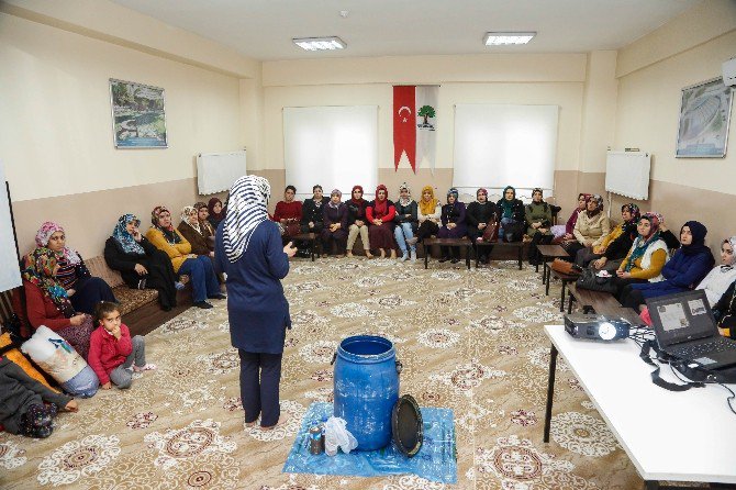 Şehitkamilli Hanımlar Atık Yağ Konusunda Bilinçlendiriliyor