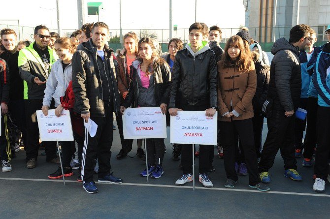 Okulsporları Tenis Gençler Grup Müsabakaları Başladı