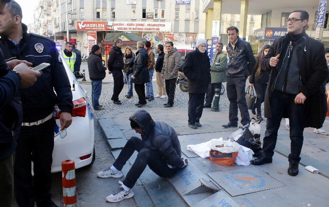 Çığlık Atarak Kurtardığı Bisikletini Çalan Hırsızı Yerin Dibine Soktu