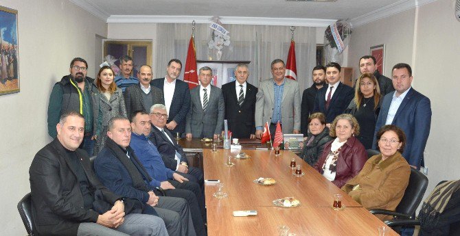 Salihli Tso’dan Chp Ve Mhp’ye Ziyaret