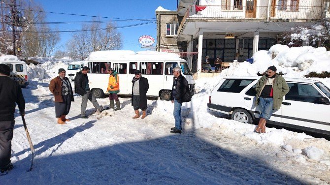 Silifke’nin Yüksek Kesimleri Kara Teslim