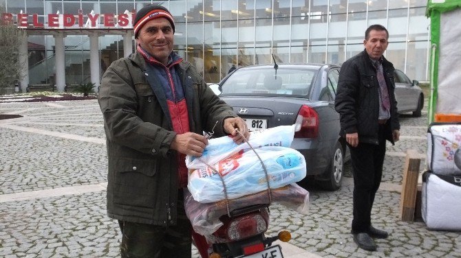 Burhaniye’de Halep İçin Yardım Kampanyası Başlatıldı