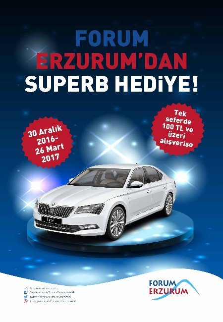 Forum Erzurum’dan Superb Hediye