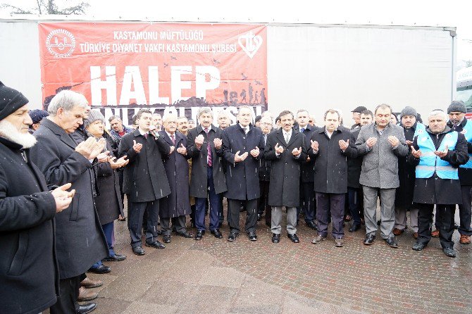 Kastamonu’dan İki Tır, Halep’e Gönderildi