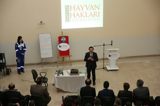 Öğrencilere ‘Hayvan Sevgisi’ Semineri