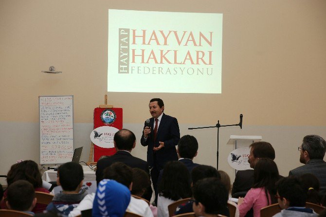 Öğrencilere ‘Hayvan Sevgisi’ Semineri