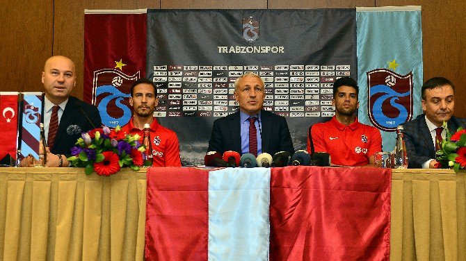 Trabzonspor’da Yeni Transferler İmzayı Attı