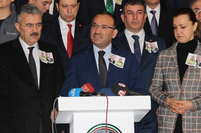 Bakan Bozdağ: “Eylemi Terör Örgütü Pkk Gerçekleştirdi”