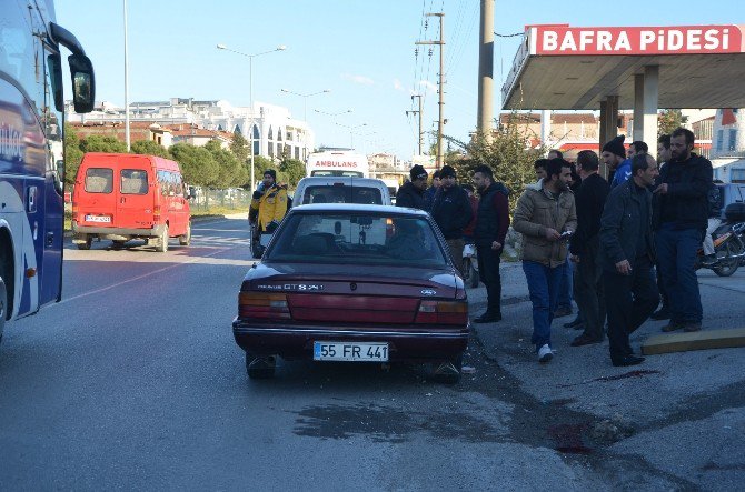 Otomobilin Çarptığı Yaya Ağır Yaralandı