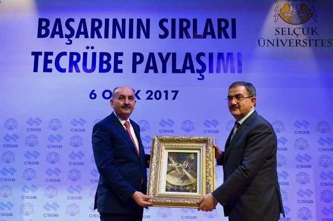 Bakan Müezzinoğlu, Selçuk Üniversitesi’nde