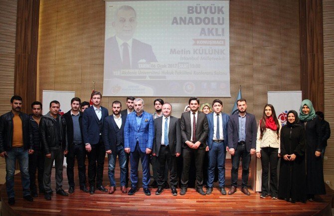 Aü’de ‘Büyük Anadolu Aklı’ Konferansı