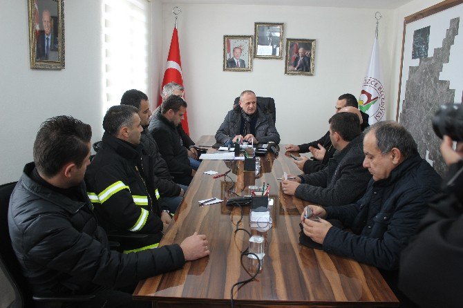 Başkan Keleş Kar Çalışmalarını Yerinde İnceledi