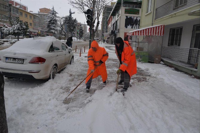 Bilecik Belediyesinin Karla Mücadele Çalışmaları