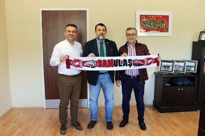 Bursaspor Genel Müdürü Başoğlu Samulaş’a Konuk Oldu