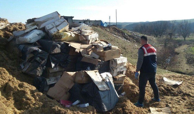 Diyarbakır’da Kaçak Sigara Operasyonu