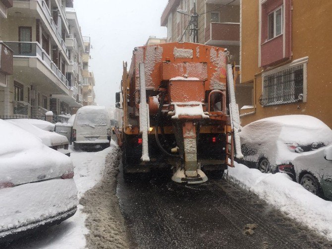 Maltepe’de Kar Seferberliği