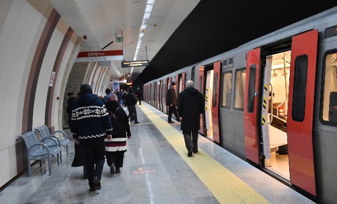 Keçiören’de Metro Sevinci