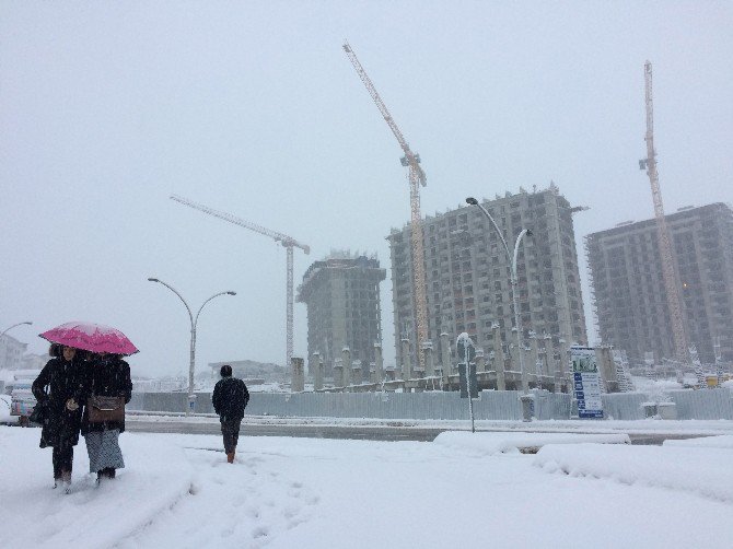 Kocaeli’nde Yoğun Kar Yağışı