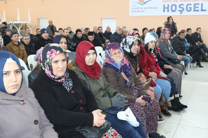 Gördes Barajı Mağdurlarına Evleri Teslim Edildi