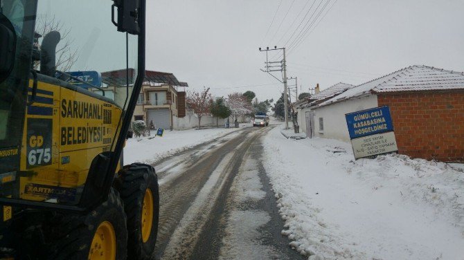 Saruhanlı’da Kapanan Yollar Ulaşıma Açılıyor