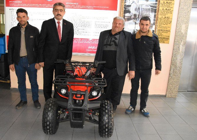 Belediyeden Atv Motoruyla Çıktı