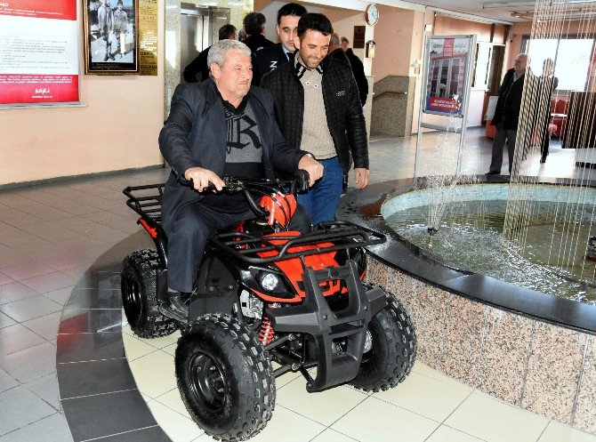 Belediyeden Atv Motoruyla Çıktı